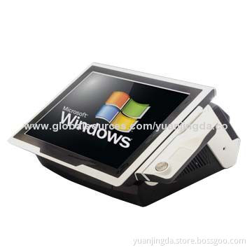 15-inch All-in-one POS with Printer, Best Choice for Retail and Chain Store Management